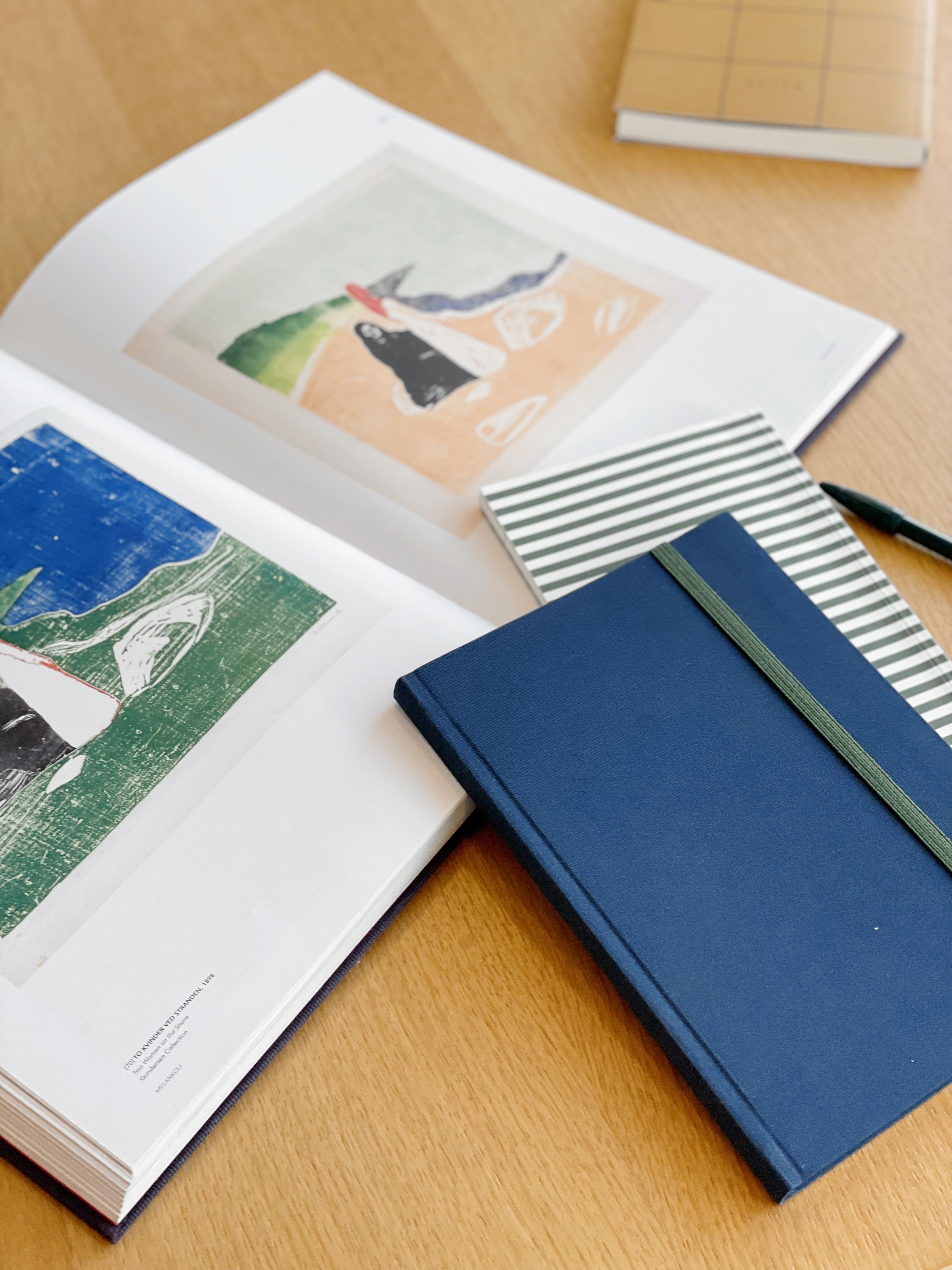 NOTEM Bea Notebook, Medium - Dark Blue