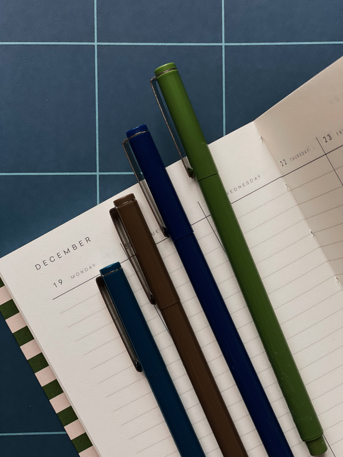 UMA Notebook, Large - Dark Blue