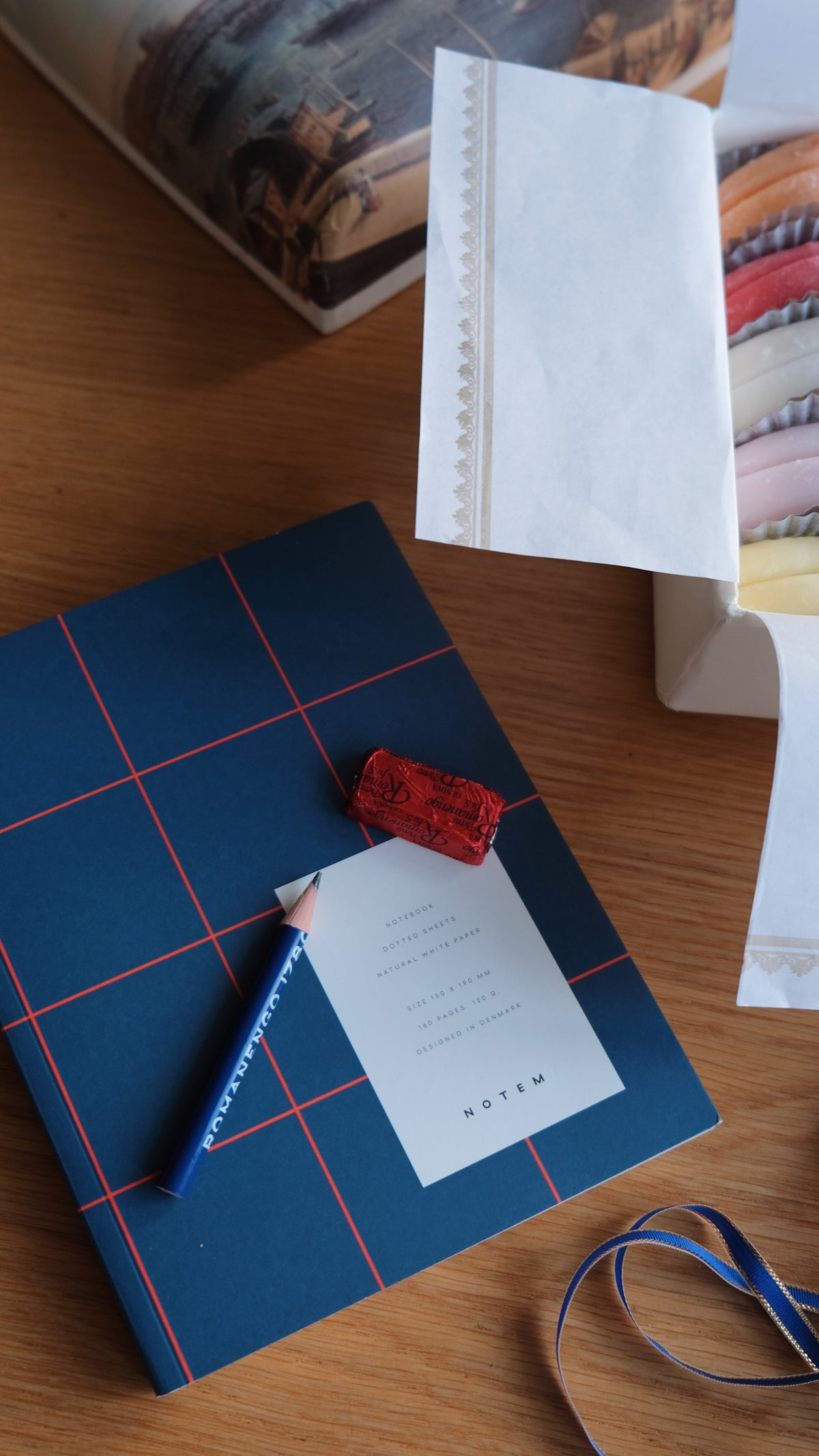 Carnet UMA, format moyen - Bleu foncé