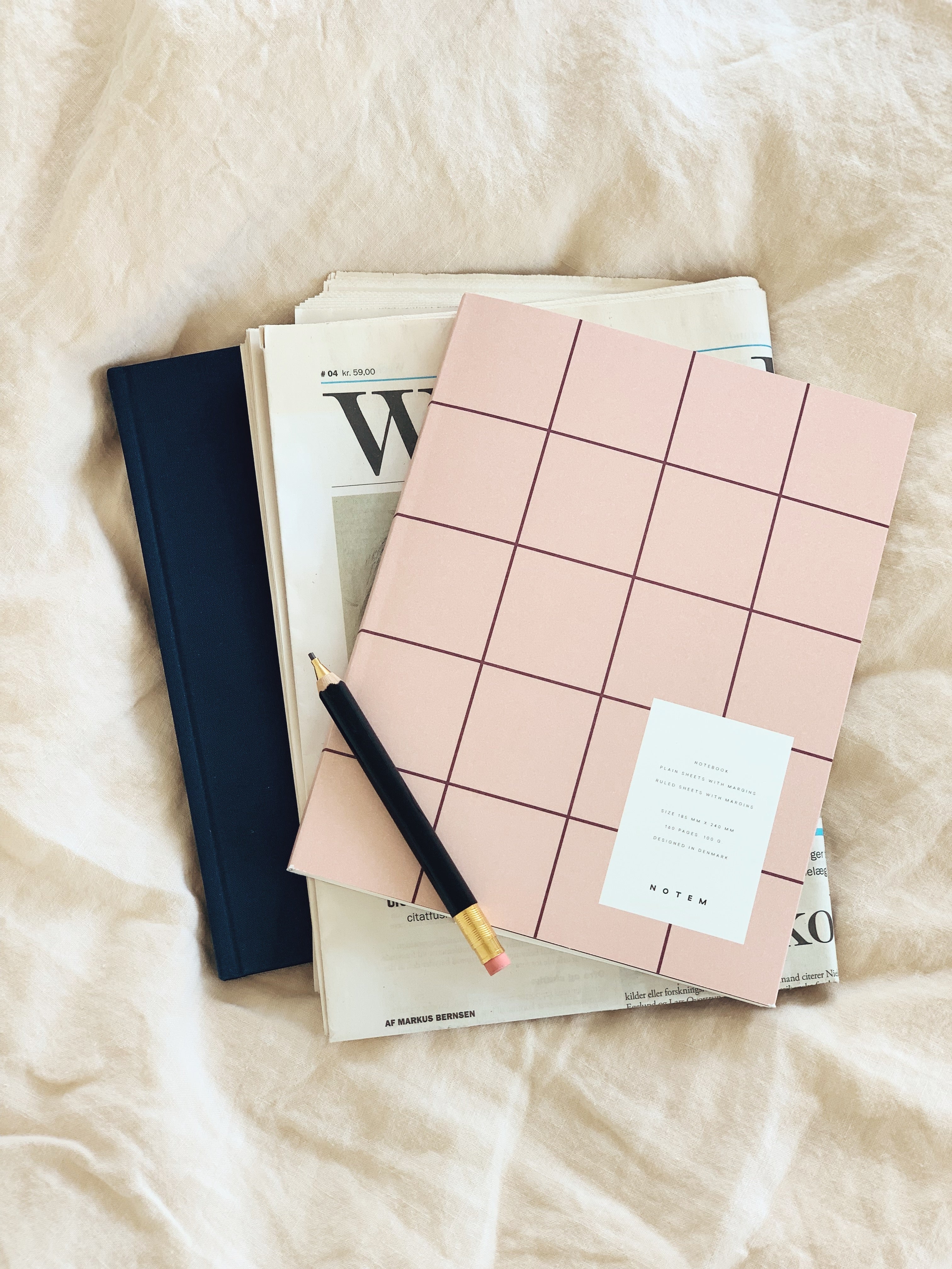 UMA Notebook, Large - Rose