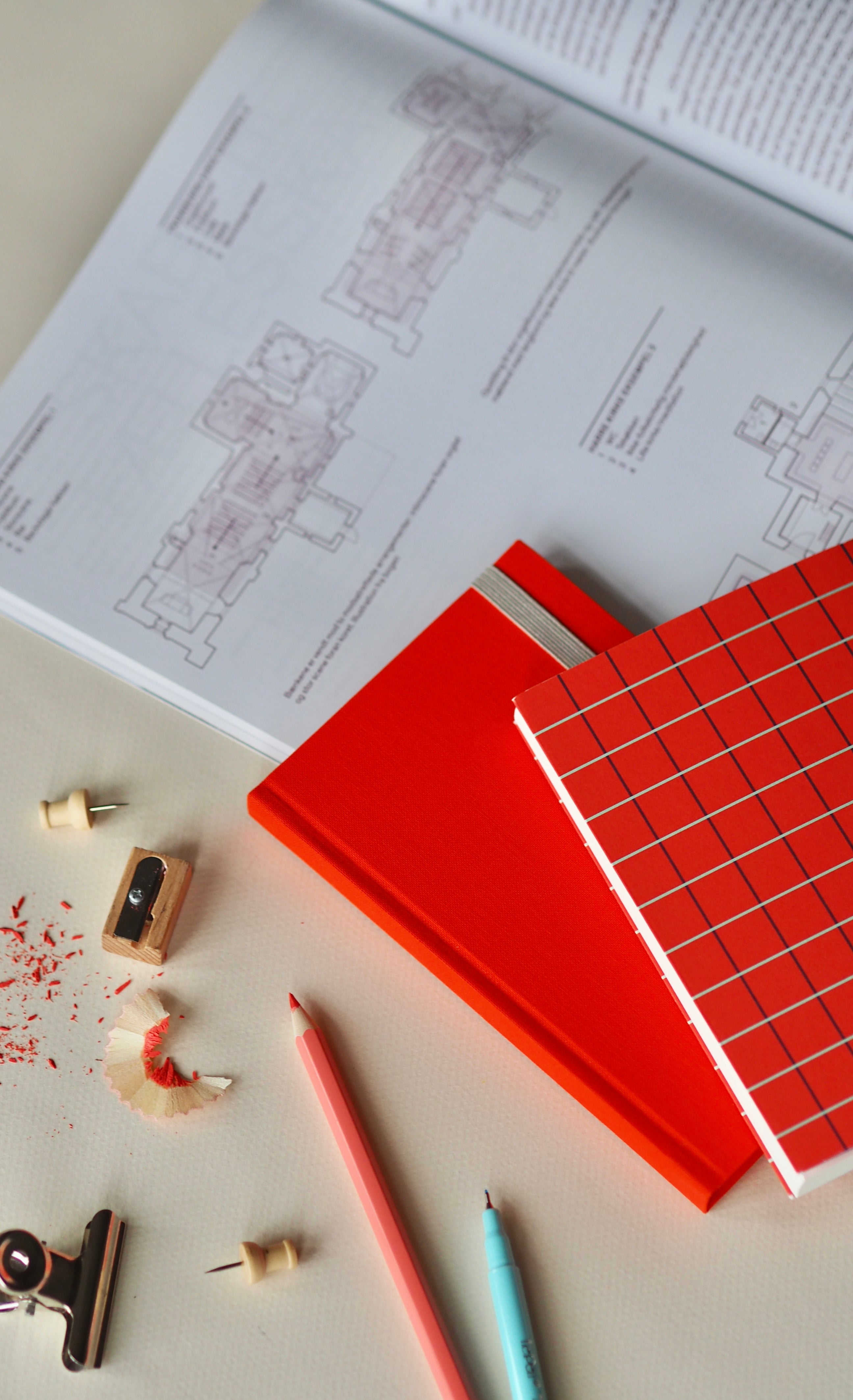 BEA Notebook, Small - Red