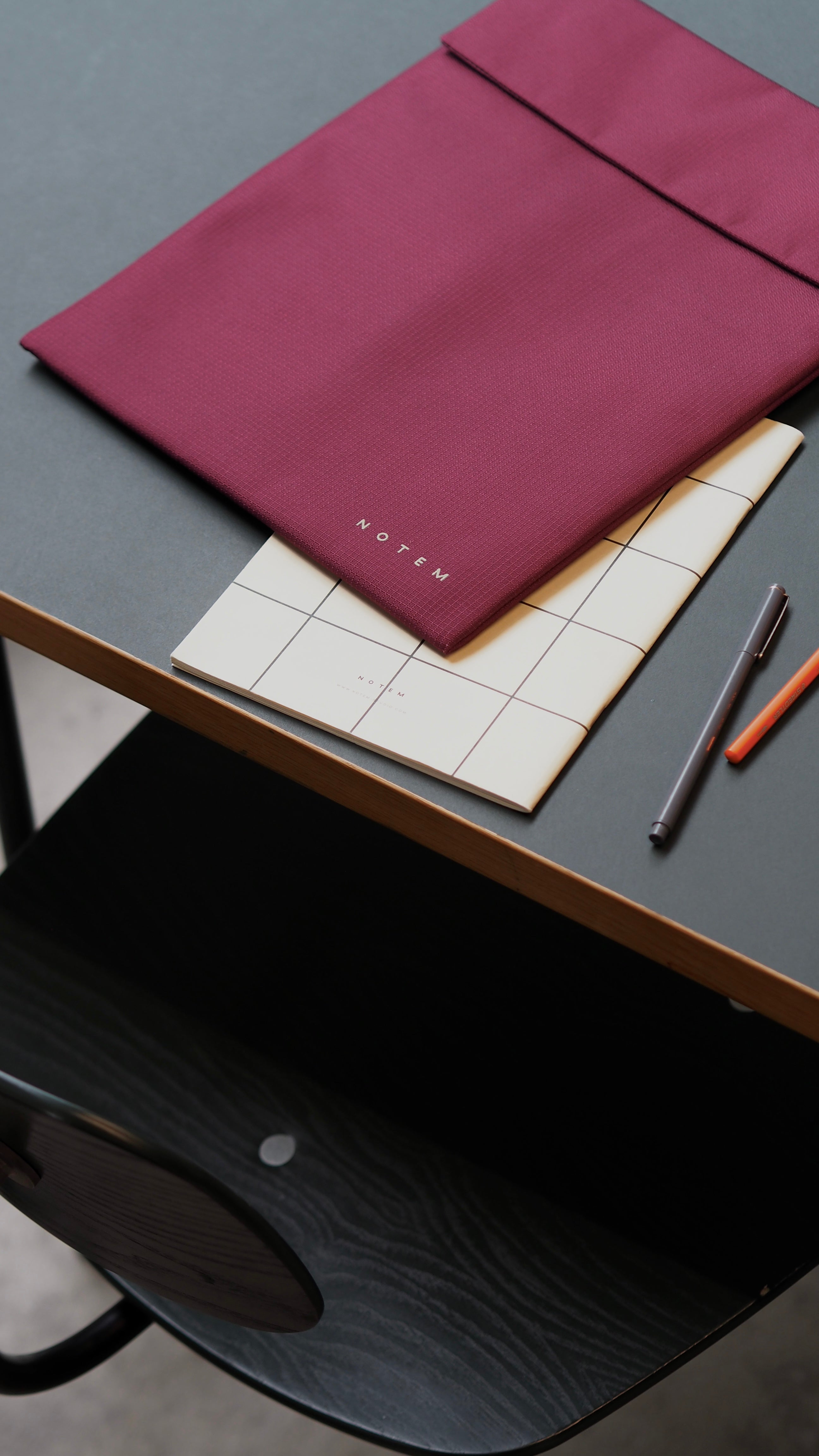 Housse pour ordinateur portable MIRA, rouge foncé
