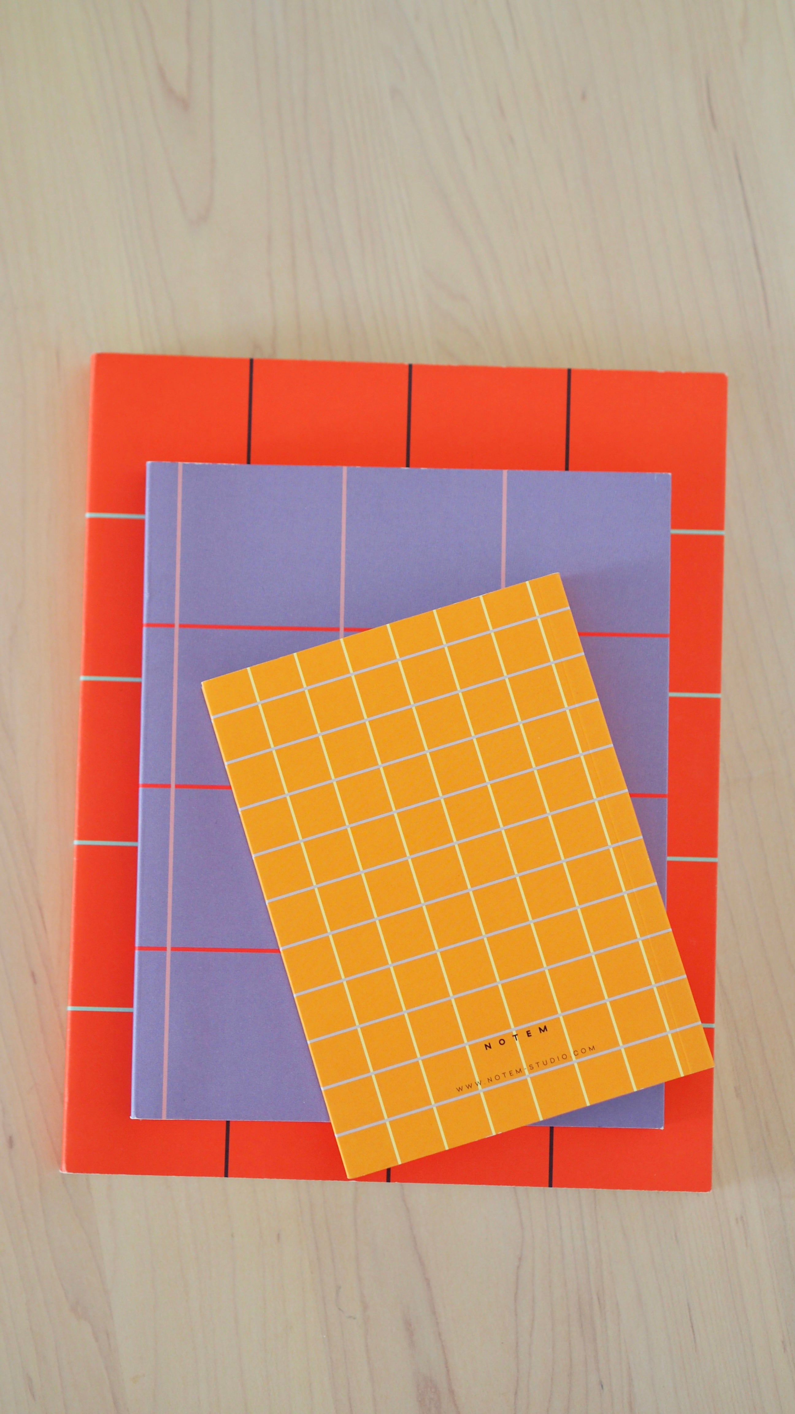 Cuaderno UMA, pequeño - Cuadros ocres