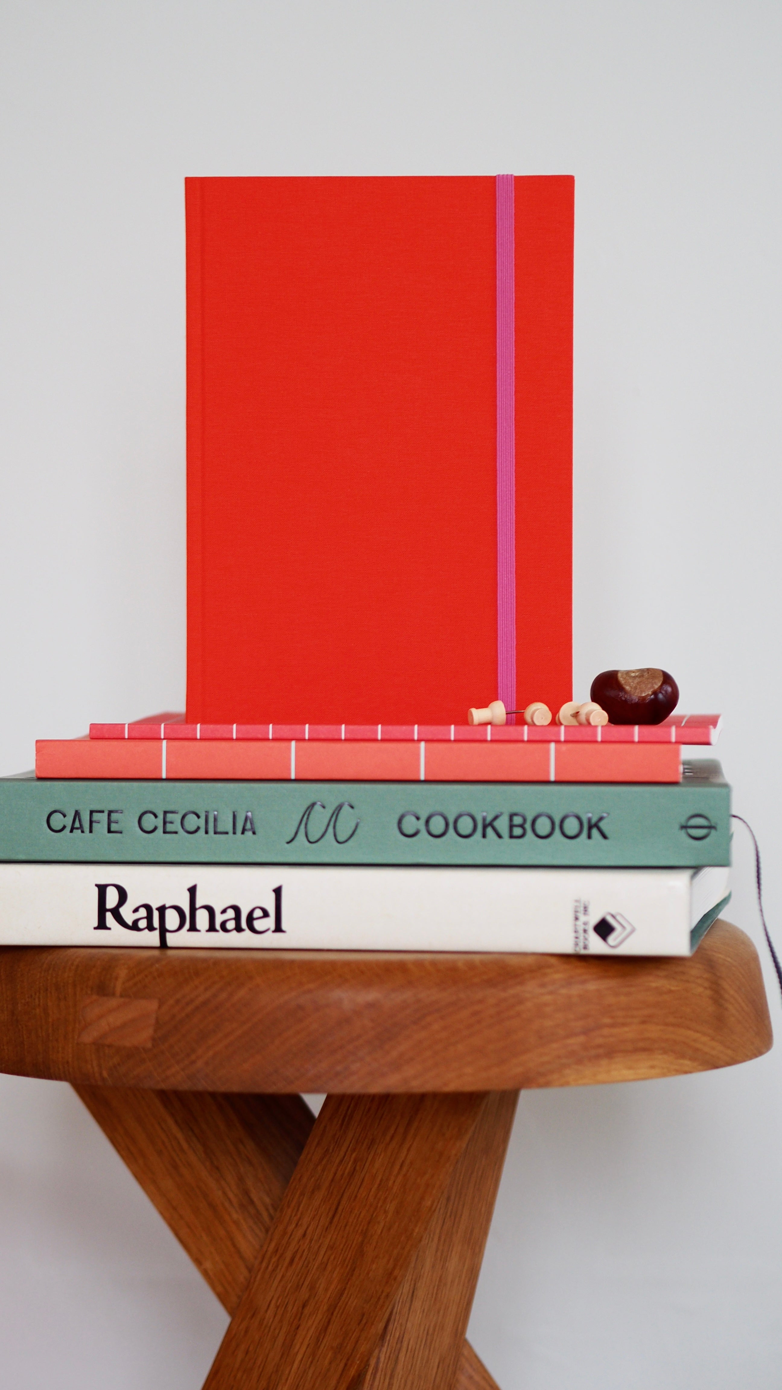 BEA Notebook, Medium - Bright Red