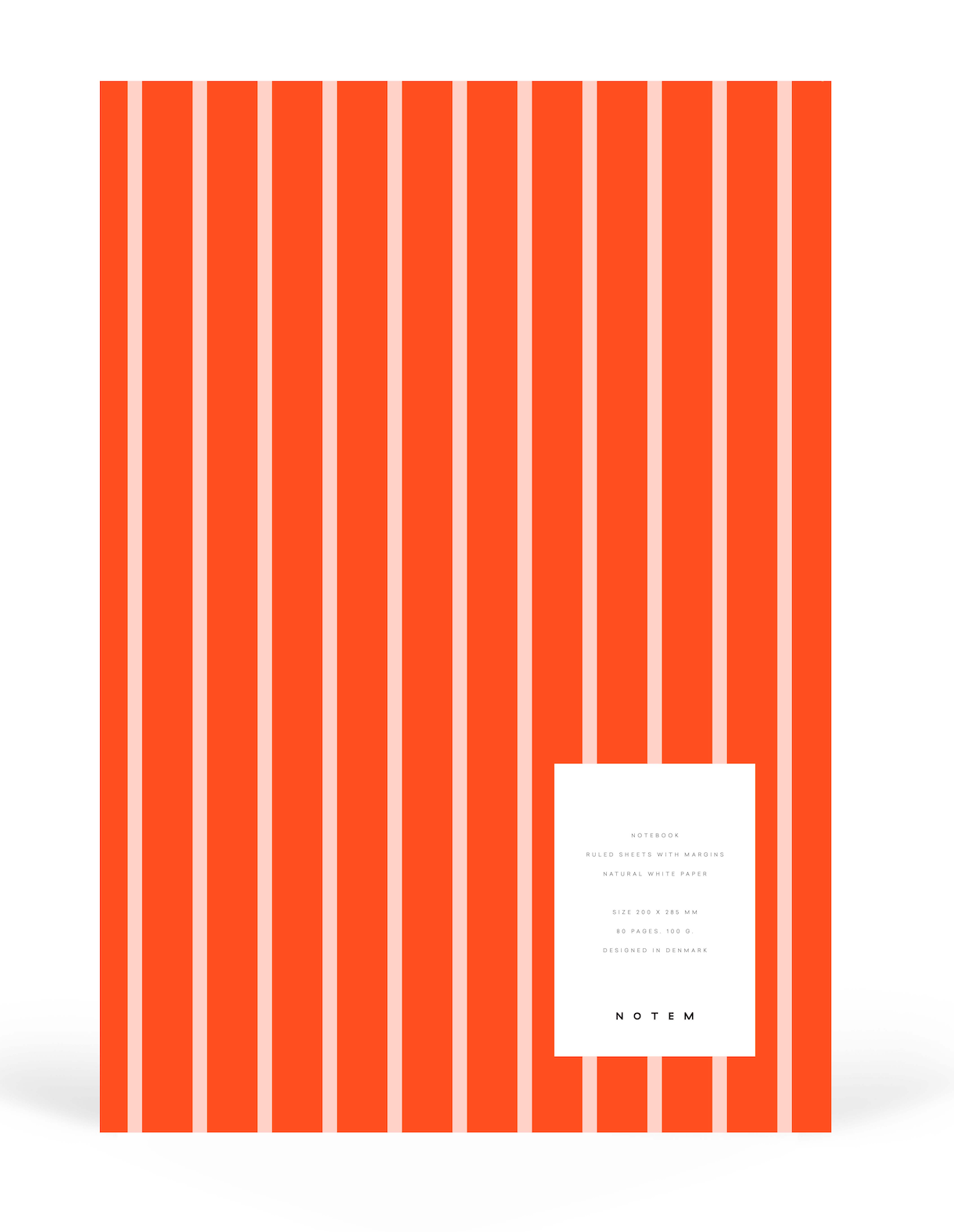 Quaderno VITA, Grande - Rosso Vivo