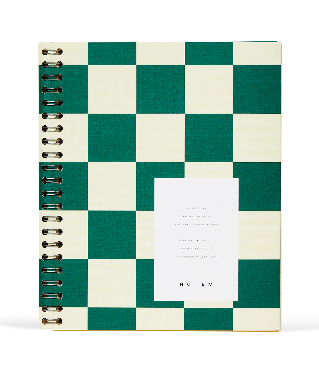 Cuaderno NOTEM Nela, mediano - Verde