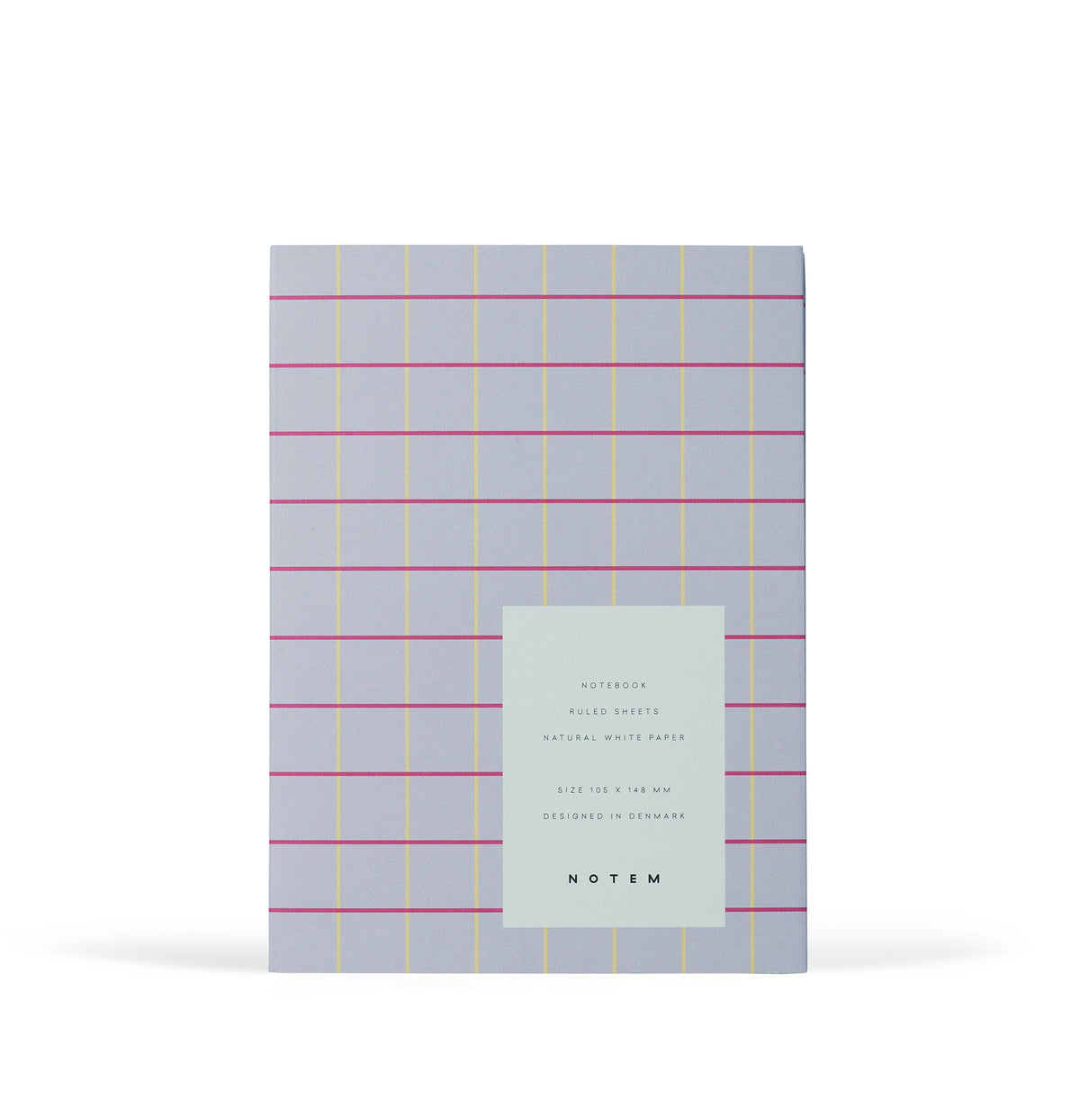 UMA Notebook, Small - Lavender Check