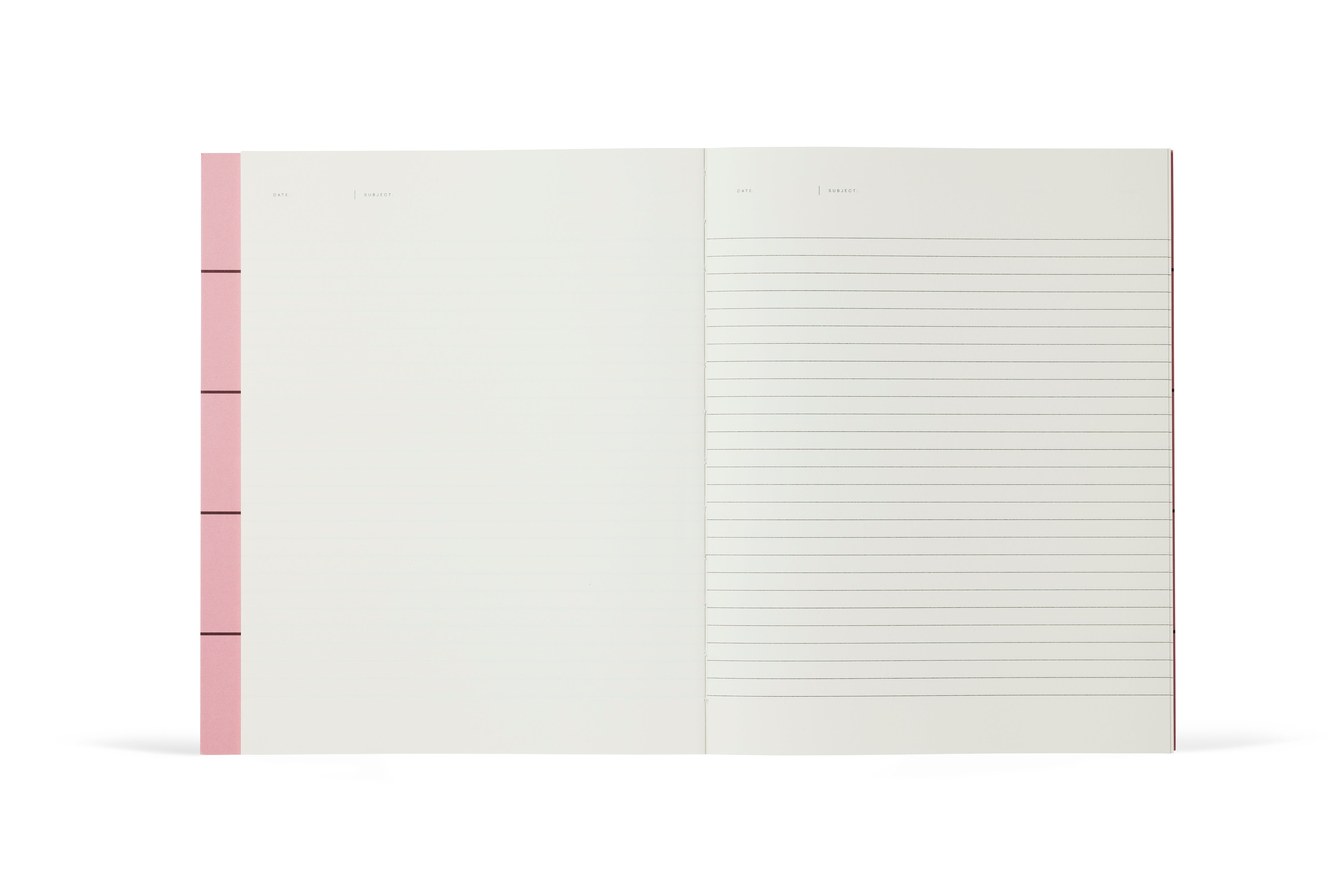 UMA Notebook, Groß - Rosenmuster