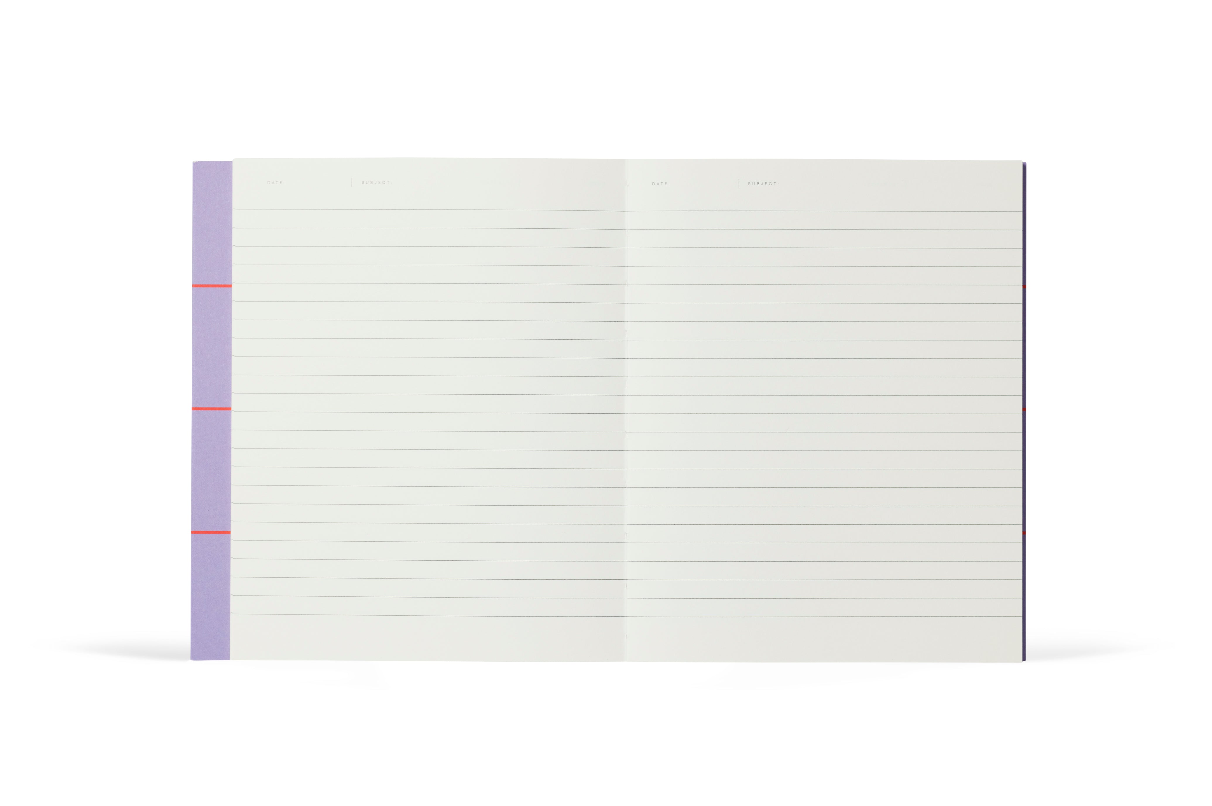 UMA Notebook, Mittel - Lavendel Karo