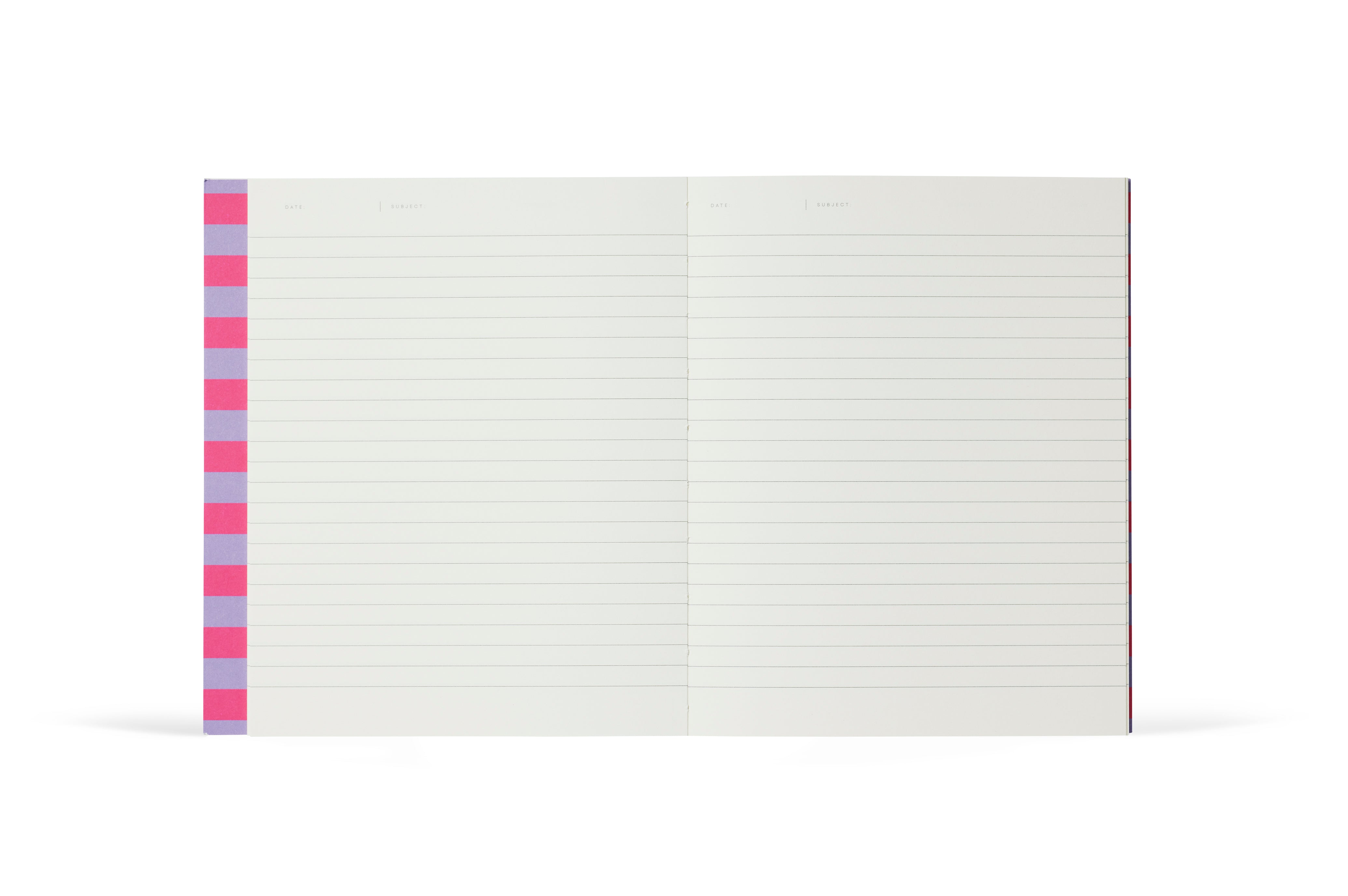 UMA Notebook, Mittel - Lavendelstreifen