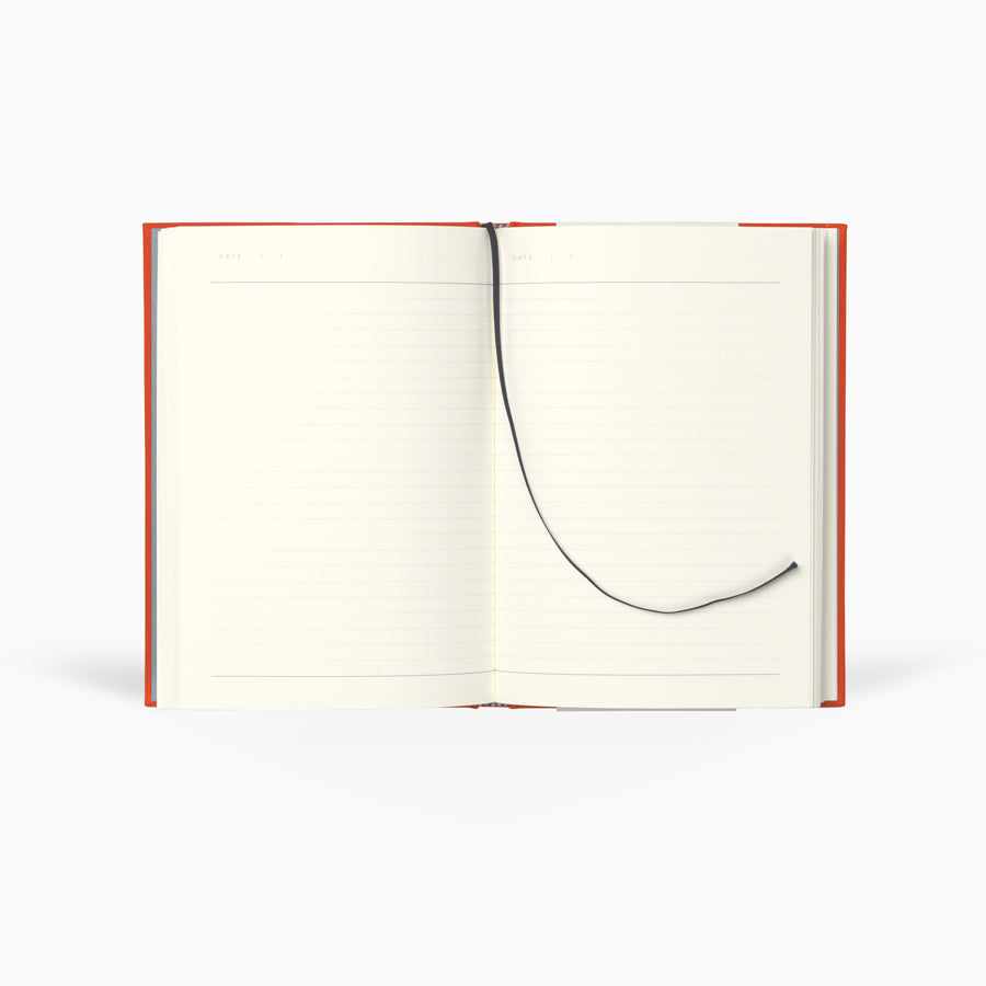 Notem Even Notebook Medium Bright Red Interior