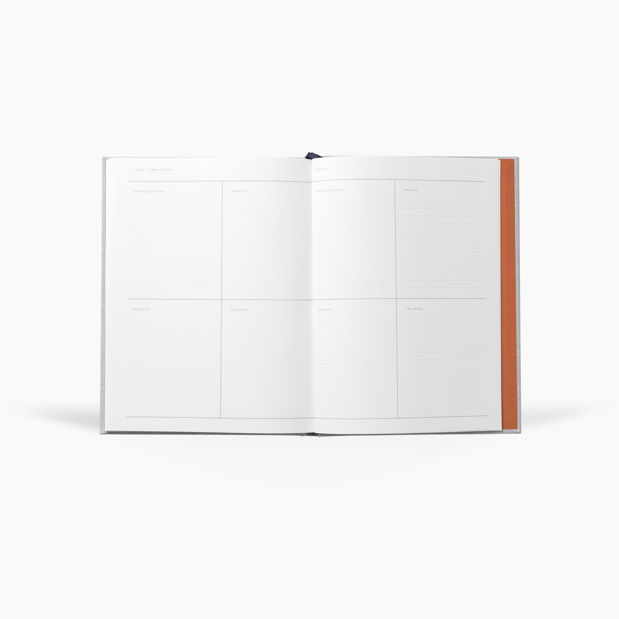 Notem Even Work Journal Light Gray Interior