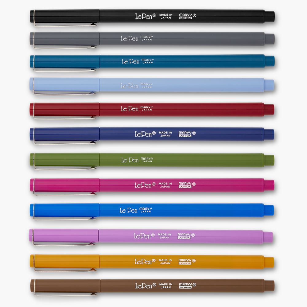 Buy Drawing Pens Black - Set of 3 at NOTEM studio for only 80,00 kr