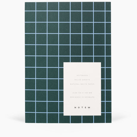 Notem Studio Uma Notebook Small Dark Green Front Cover