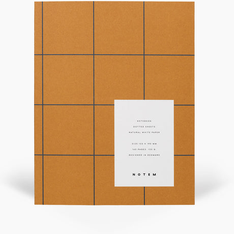 Notem Studio Uma Medium Notebook Ochre