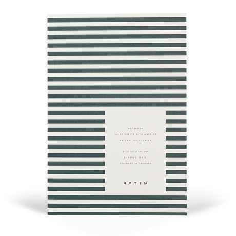 Notem Vita Notebook Small Dark Green Cover